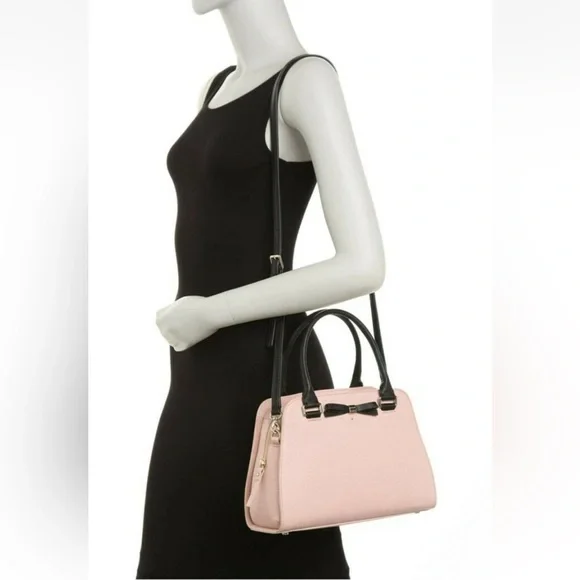 Kate Spade New York Henderson Street Sawyer Women's Blush Pink Satchel Handbag - Picture 15 of 16